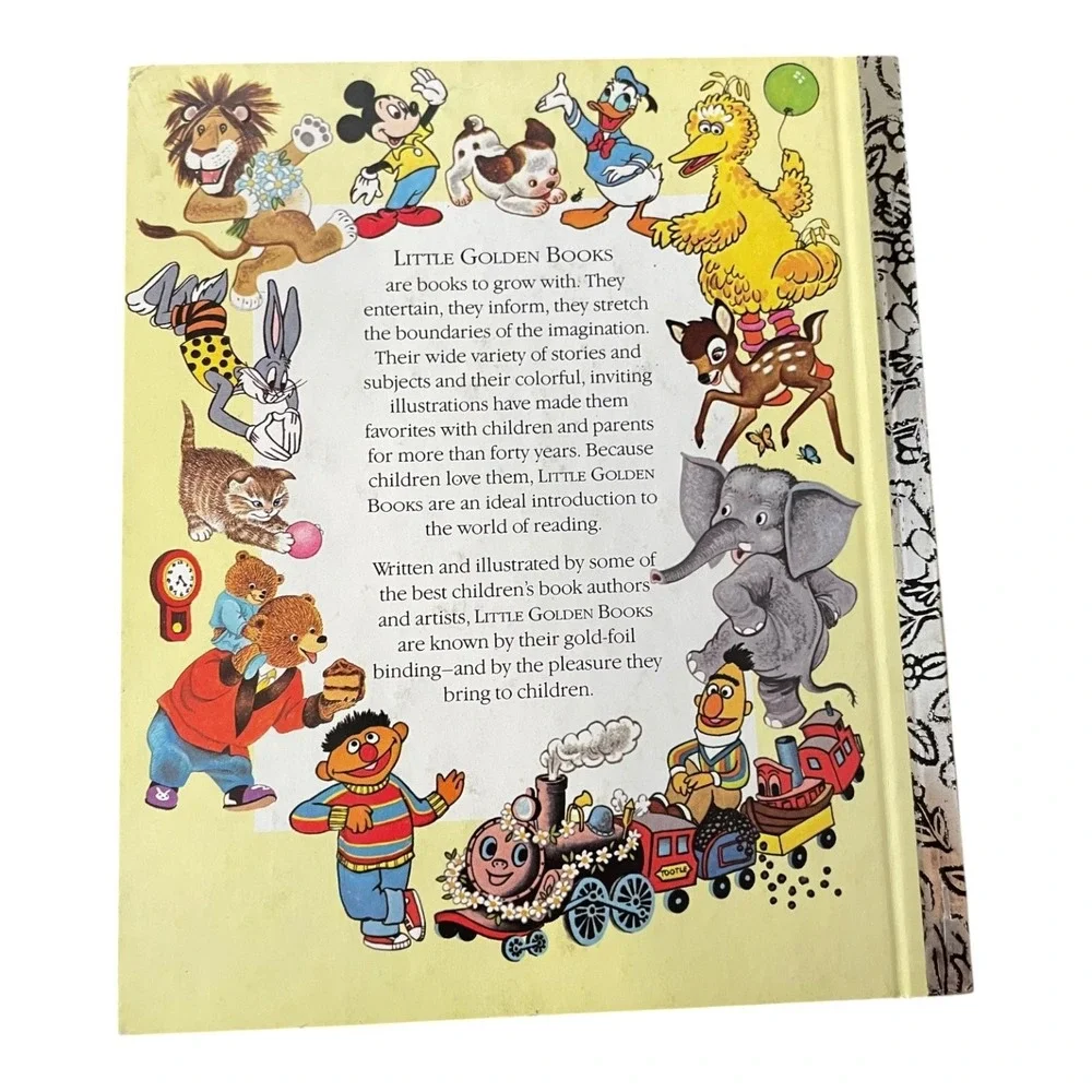 Winnie-the-Pooh Meets Gopher Walt Disney Little Golden Book 1965 Vintage HC